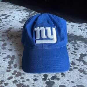 New York Giants Blue Adjustable Dad Hat NY Embroidered Logo NFL